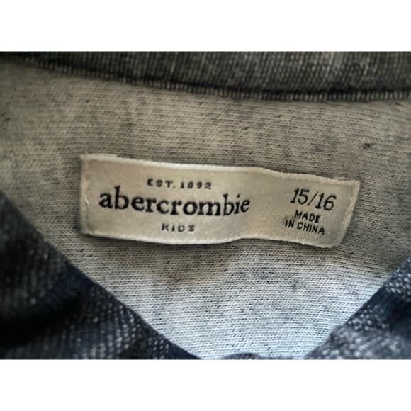 Abercrombie Kids Shirt Quarter Button Up Boys 15/16*‎ - Picture 7 of 7